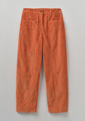 Brown corduroy trousers – He Official Ltd