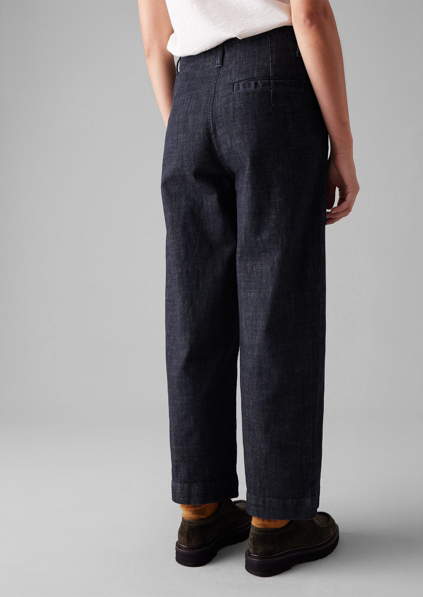 Indigo Denim Workwear Trousers | Indigo