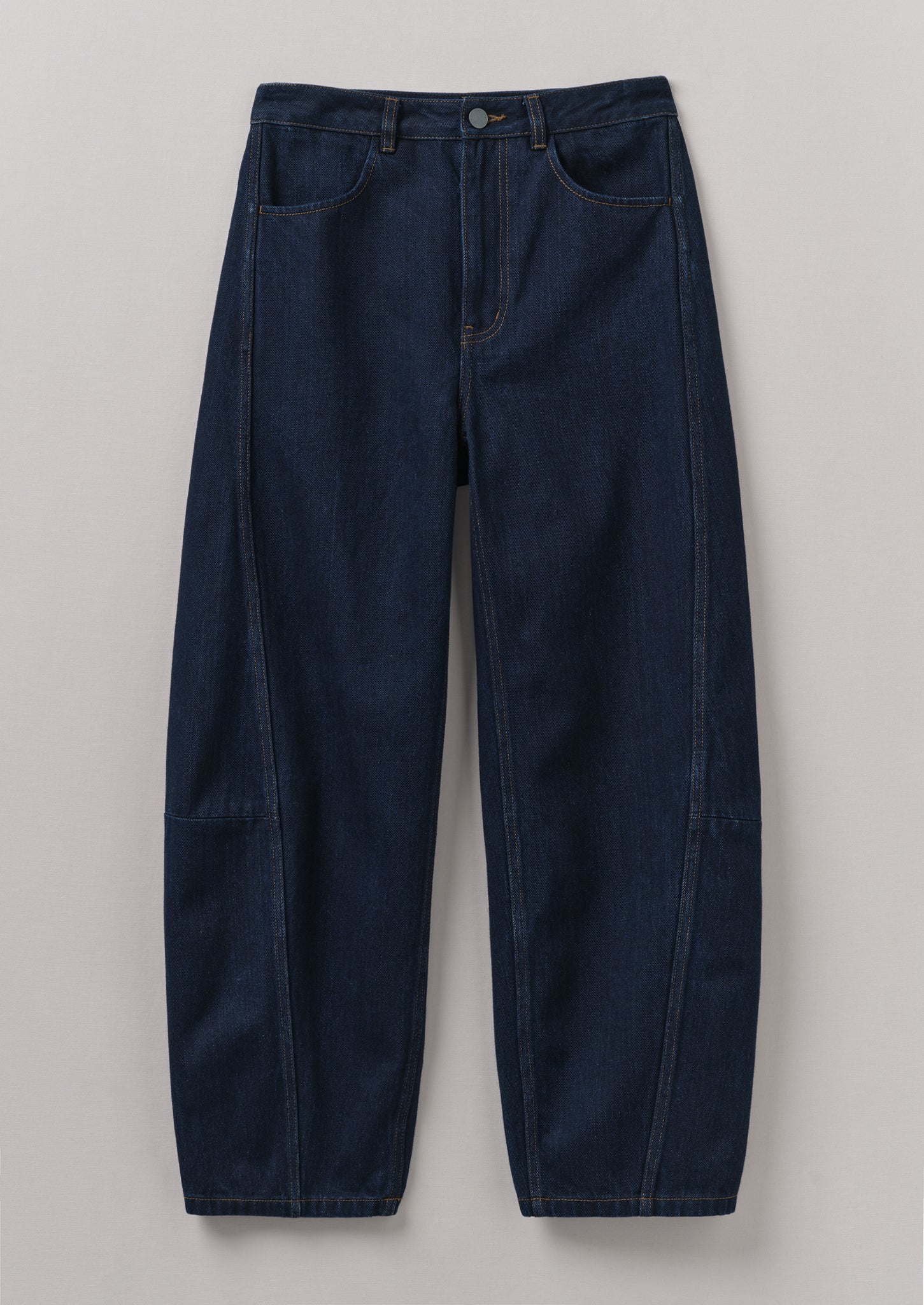 Twisted Seam Japanese Denim Trousers | Indigo