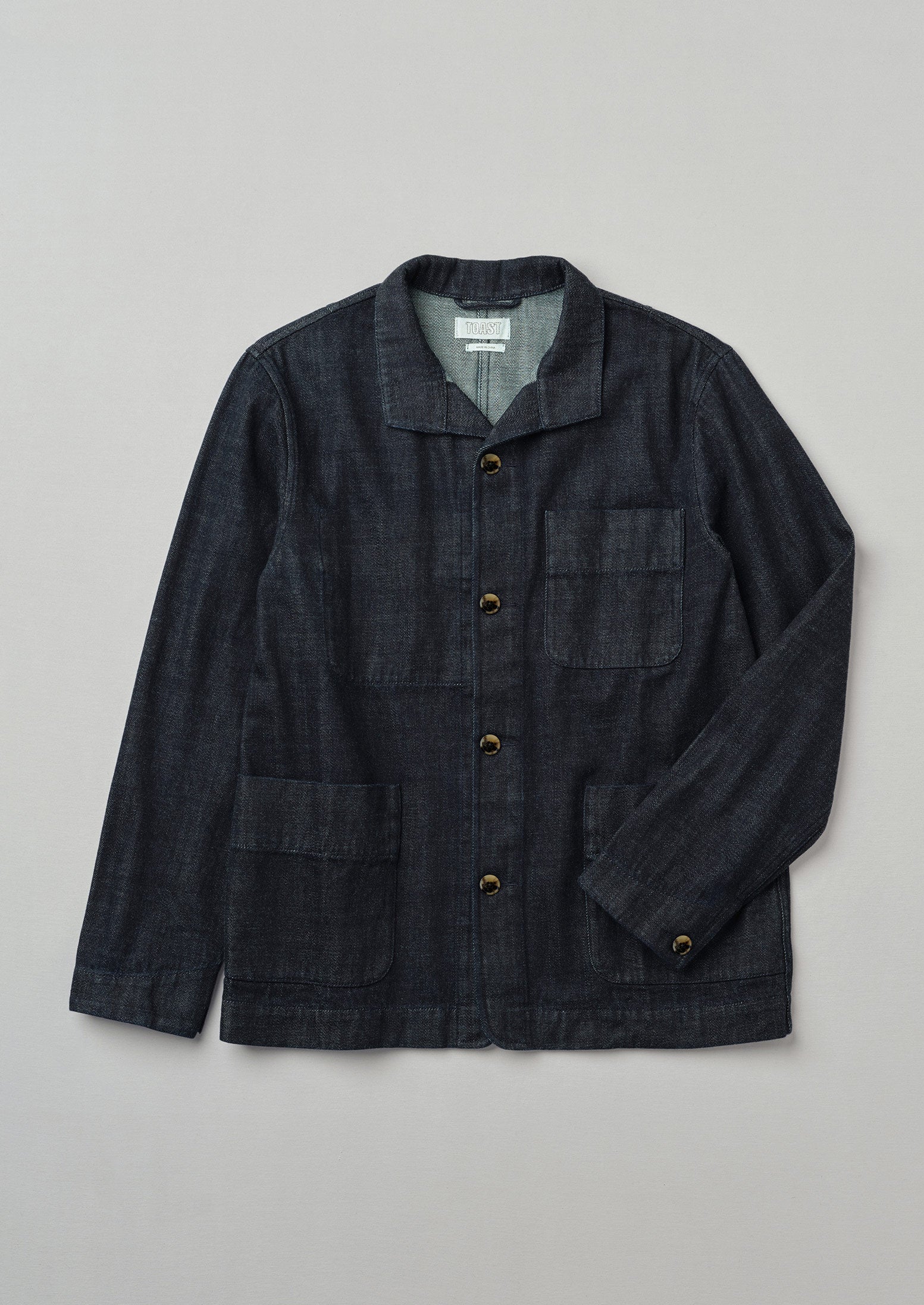 Monty Japanese Denim Jacket | Indigo | TOAST