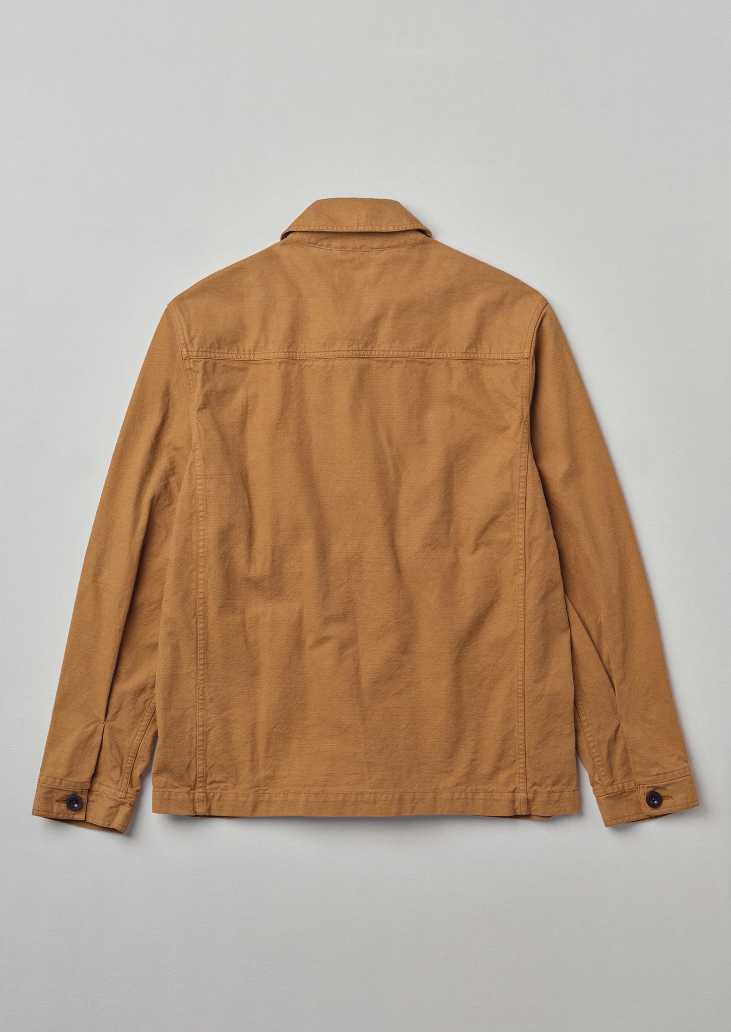 Garment Dyed Cotton Canvas Jacket | Faded Terracotta | TOAST