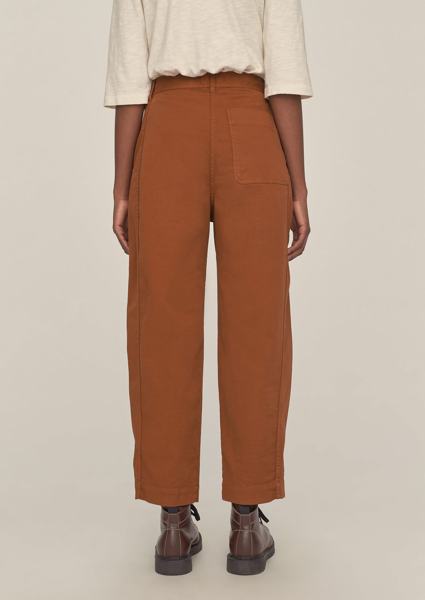 Twill Wide Leg Trousers  MS Collection  MS