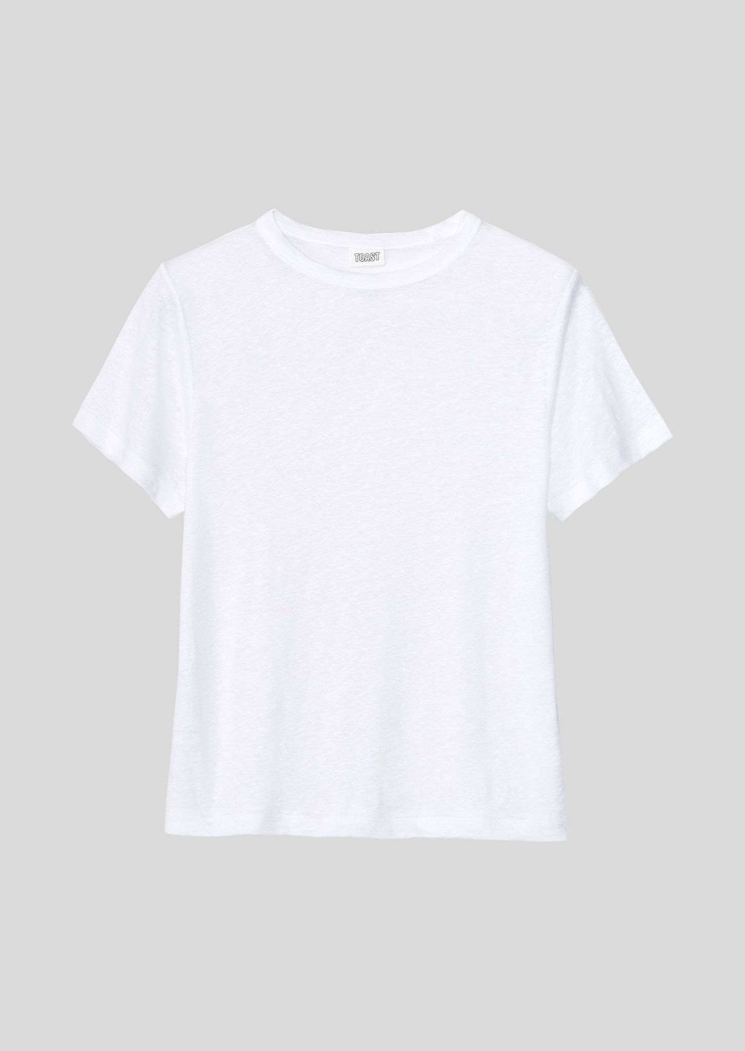 White linen sales t shirt