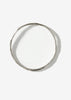 Emily Nixon Fine Rock Bangle | Silver